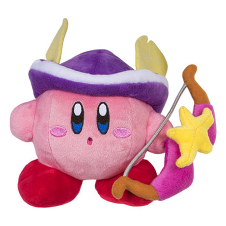 "Kirby - Sniper Kirby KP12 (S) - All Star Collection - San-ei Boeki - Plush, Franchise: Kirby, Brand: San-ei Boeki, Dimensions: W15×D11×H10 cm, Nippon Figures"