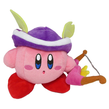 "Kirby - Sniper Kirby KP12 (S) - All Star Collection - San-ei Boeki - Plush, Franchise: Kirby, Brand: San-ei Boeki, Dimensions: W15×D11×H10 cm, Nippon Figures"