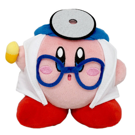 Kirby - Doctor Kirby KP24 (S) - All Star Collection - San-ei Boeki - Plush, Franchise: Kirby, Brand: San-ei Boeki, Type: Plushies, Dimensions: W13×D8×H12 cm, Nippon Figures