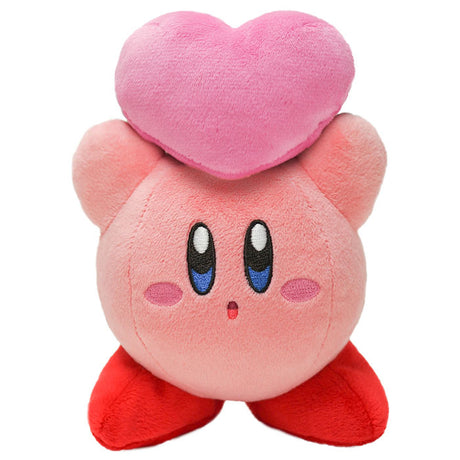 Kirby - Kirby KP33 (S) Friends Heart Throw - All Star Collection - San-ei Boeki - Plush, Franchise: Kirby, Brand: San-ei Boeki, Type: Plushies, Dimensions: W11×D8×H15 cm, Nippon Figures