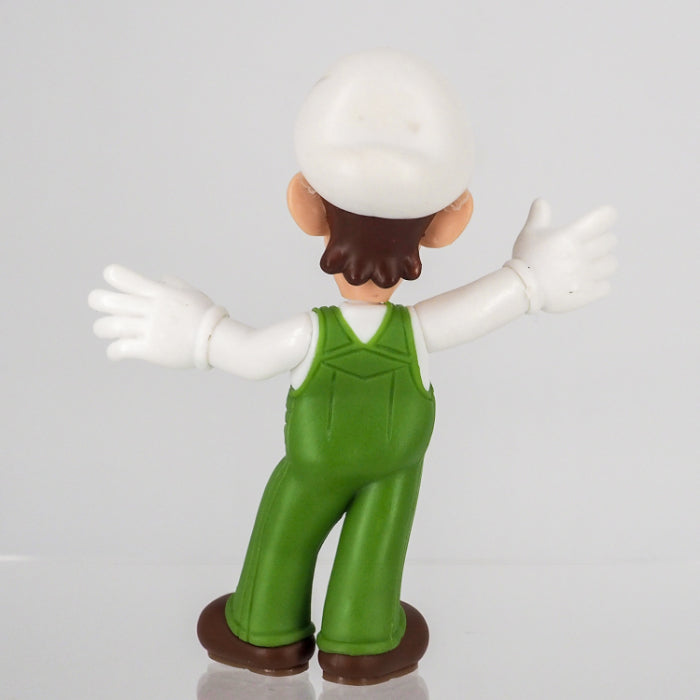 Super Mario - Fire Luigi FCM-014 - Figure Collection - San-ei Boeki, Franchise: Super Mario, Brand: San-ei Boeki, Type: General, Dimensions: W9.5×D5×H14 cm, Nippon Figures