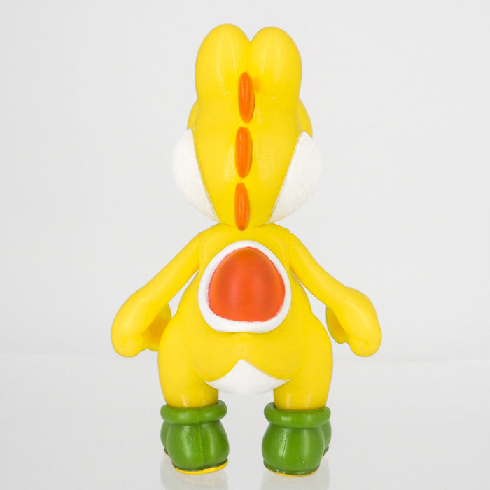 Super Mario - Yellow Yoshi FCM-021 - Figure Collection - San-ei Boeki, Franchise: Super Mario, Brand: San-ei Boeki, Type: General, Dimensions: W9.5×D5×H14 cm, Nippon Figures