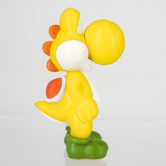 Super Mario - Yellow Yoshi FCM-021 - Figure Collection - San-ei Boeki, Franchise: Super Mario, Brand: San-ei Boeki, Type: General, Dimensions: W9.5×D5×H14 cm, Nippon Figures