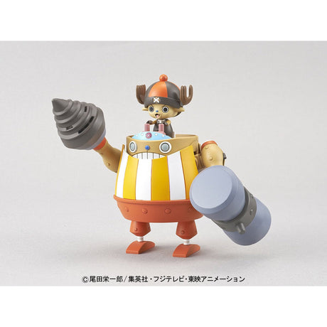 One Piece - Tony Tony Chopper Kung Fu Tracer - Chopper Robo Super No.4 Model Kit (Bandai), Featuring a cool and cute design inspired by Chopper's Devil Fruit abilities, Nippon Figures