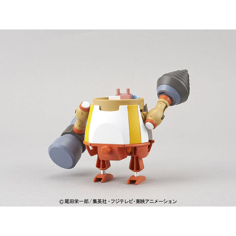 One Piece - Tony Tony Chopper Kung Fu Tracer - Chopper Robo Super No.4 Model Kit (Bandai), Featuring a cool and cute design inspired by Chopper's Devil Fruit abilities, Nippon Figures