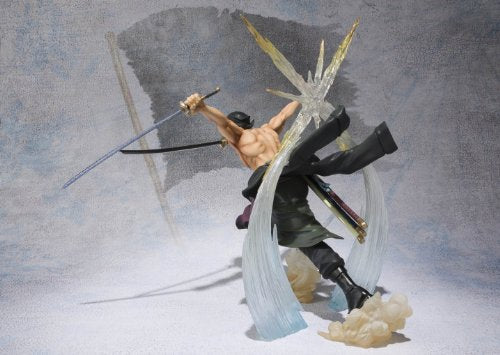 Roronoa Zoro | Figuarts Zero | Battle Version, One Piece franchise, Bandai brand, Release Date: 15. May 2015, H=170 mm (6.63 in) dimensions, ABS, PVC material, Nippon Figures store.