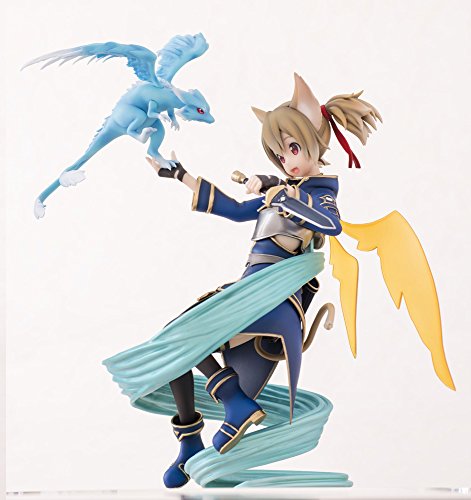 "Sword Art Online II - Pina - Silica - 1/8 - ALO ver. (Aoshima, FunnyKnights)", Franchise: Sword Art Online II, Brand: Aoshima, Release Date: 28. May 2015, Type: General, Dimensions: H=180 mm (7.02 in), Scale: 1/8, Material: ABS, PVC, Store Name: Nippon Figures"