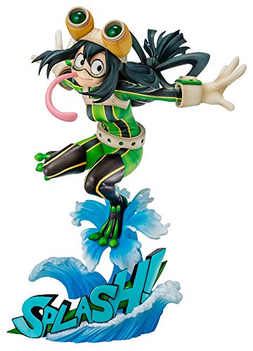 "My Hero Academia - Asui Tsuyu - 1/8 - Hero Suit ver. - 2021 Re-release (Takara Tomy, Bell Fine), Franchise: My Hero Academia, Brand: Bell Fine, Takara Tomy As Distributor, Release Date: 31. Jul 2021, Type: General, Dimensions: 200 mm, Scale: 1/8 H=200mm (7.8in, 1:1=1.6m), Material: ABSPVC, Store Name: Nippon Figures"