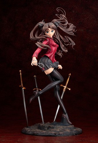 Fate/stay Night Unlimited Blade Works - Tohsaka Rin - 1/7 (Good Smile Company), PVC figure, 1/7 scale, released on 28th Nov 2011, sold by Nippon Figures