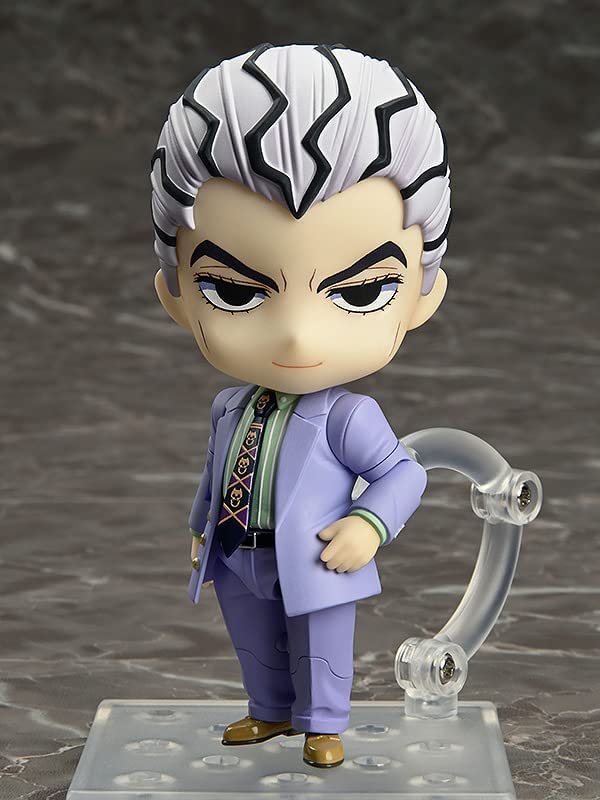 Diamond Is Unbreakable - JoJo's Bizarre Adventure - Kira Yoshikage - Sheer Heart Attack - Nendoroid #2163 (Good Smile Company, Medicos Entertainment) - Franchise: JoJo's Bizarre Adventure: Diamond Is Unbreakable, Brand: Good Smile Company, Release Date: 25. Dec 2023, Type: Nendoroid, Dimensions: H=100mm (3.9in) - Nippon Figures