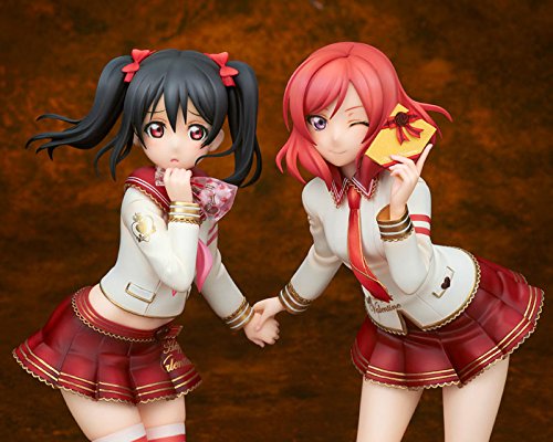 Love Live! School Idol Festival - Nishikino Maki - Yazawa Nico - 1/7 - Valentine Hen (Alter), Franchise: Love Live! School Idol Festival, Release Date: 16. Jan 2019, Scale: 1/7 H=210mm (8.19in, 1:1=1.47m), Store Name: Nippon Figures