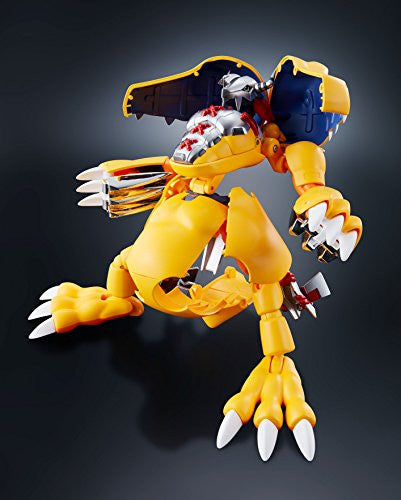 Digimon Adventure - Agumon - WarGreymon - Digivolving Spirits #01, Bandai action figure released on 18. Nov 2017, made of ABS, DIE CAST, PVC materials, sold at Nippon Figures.