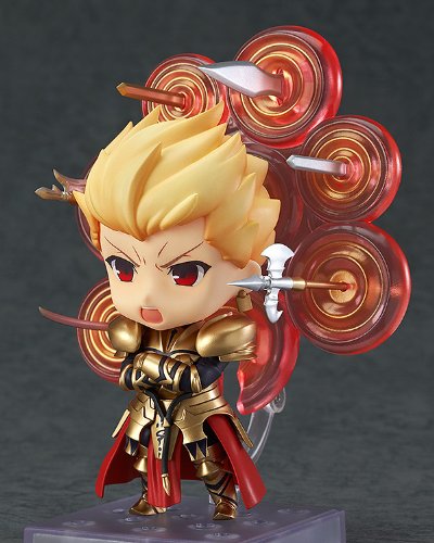 Fate/Stay Night - Gilgamesh - Nendoroid #410 (Good Smile Company), Franchise: Fate/Stay Night, Brand: Good Smile Company, Release Date: 30. Jun 2019, Type: Nendoroid, Dimensions: H=100 mm (3.9 in), Material: ABS, PVC, Nippon Figures