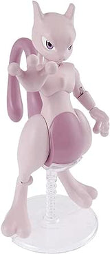 Pokémon - Mewtwo - Pokémon Model Kit Collection No.32 (Bandai), features movable joints, includes dedicated stand, Nippon Figures