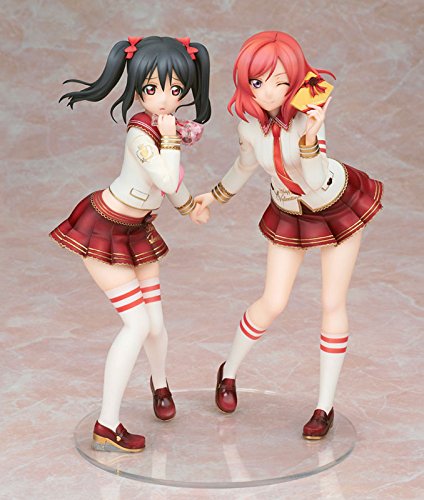 Love Live! School Idol Festival - Nishikino Maki - Yazawa Nico - 1/7 - Valentine Hen (Alter), Franchise: Love Live! School Idol Festival, Release Date: 16. Jan 2019, Scale: 1/7 H=210mm (8.19in, 1:1=1.47m), Store Name: Nippon Figures