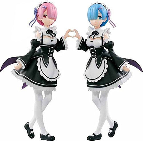 Re:Zero kara Hajimeru Isekai Seikatsu - Ram - Rem - Ichiban Kuji - Ichiban Kuji Re:Zero kara Hajimeru Isekai Seikatsu, franchise: Re:Zero kara Hajimeru Isekai Seikatsu, brand: Banpresto, type: Prize, Nippon Figures