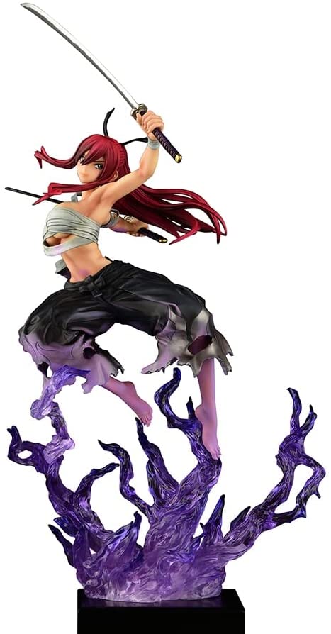 Fairy Tail - Erza Scarlet - 1/6 - Samurai Light Flame Manjo ver. Jet Black (Orca Toys), Release Date: 31. Aug 2023, Nippon Figures