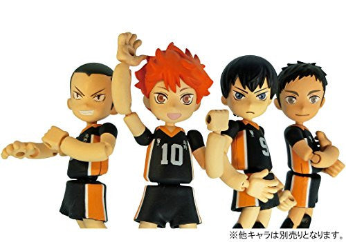 Haikyu!! - Tanaka Ryunosuke - Playgure PG04 (Takara Tomy), Franchise: Haikyu!!, Brand: Takara Tomy, Release Date: 31. Aug 2015, Dimensions: H=90 mm (3.51 in), Store Name: Nippon Figures