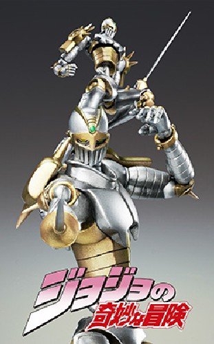 JoJo's Bizarre Adventure - Stardust Crusaders - Anubis - Silver Chariot - Super Action Statue #51 - Second Ver., Franchise: JoJo's Bizarre Adventure, Brand: Medicos Entertainment, Release Date: 31. Mar 2013, Dimensions: H=160 mm (6.24 in), Material: ABS, PVC, Store Name: Nippon Figures