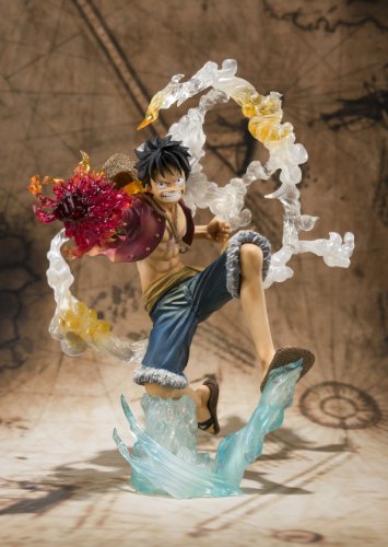 Monkey D Luffy | Battle Version | Figuarts ZERO, Franchise: One Piece, Brand: Bandai, Release Date: 12. Apr 2014, Dimensions: H=140 mm (5.46 in), Material: ABS, PVC, Store Name: Nippon Figures