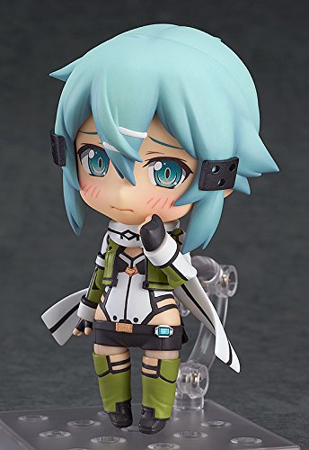 Sword Art Online II - Sinon - Nendoroid #452 (Good Smile Company), Franchise: Sword Art Online II, Release Date: 18. Jan 2017, Dimensions: H=100 mm (3.9 in), Store Name: Nippon Figures