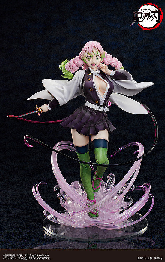 Demon Slayer - Kanroji Mitsuri - B-style - 1/4 - Deluxe Edition (FREEing) [Shop Exclusive], Franchise: Demon Slayer, Brand: FREEing, Release Date: 31. Jul 2024, Dimensions: H=435mm (16.97in, 1:1=1.74m), Scale: 1/4, Nippon Figures