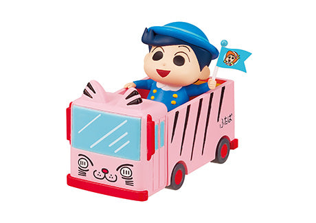 Crayon Shin-chan - Kindergarten Bus Departure Oshinko~! - Re-ment - Blind Box, Cute figures of Shinnosuke and friends riding the kindergarten bus, Nippon Figures