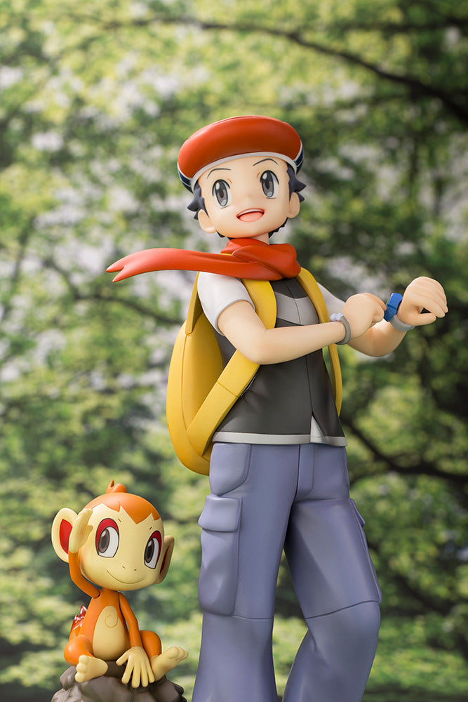 Pokémon - Lucas with Chimchar ARTFX J - 1/8 Scale (Kotobukiya)