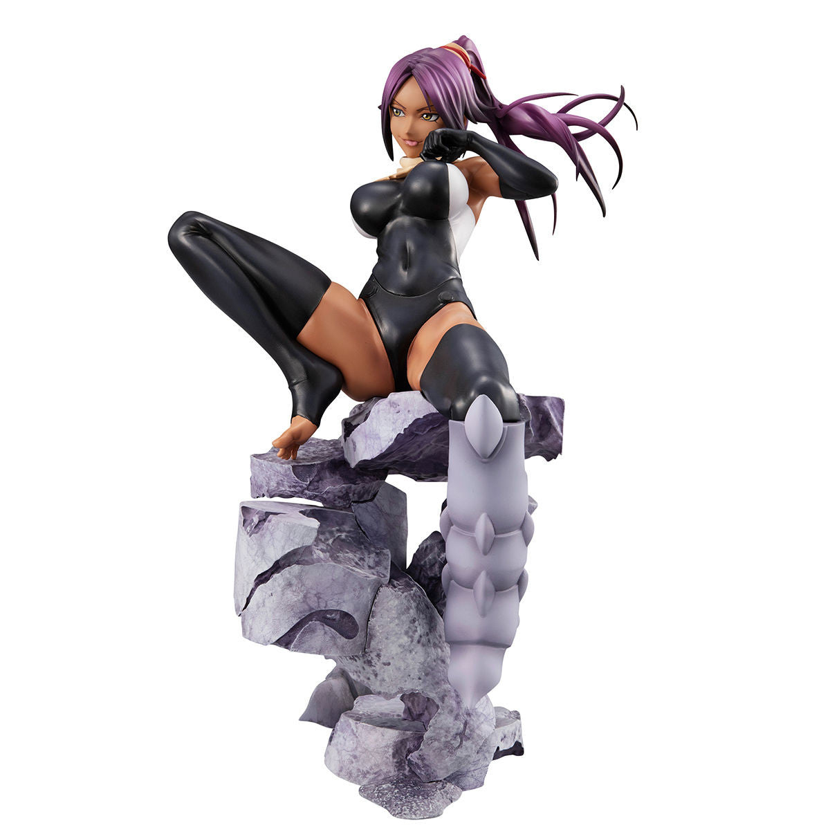 Bleach - Shihouin Yoruichi - G.E.M. - 2023 Re-release (MegaHouse) [Shop Exclusive], Franchise: Bleach, Brand: MegaHouse, Release Date: 31. Aug 2023, Dimensions: H=200mm (7.8in), Store Name: Nippon Figures