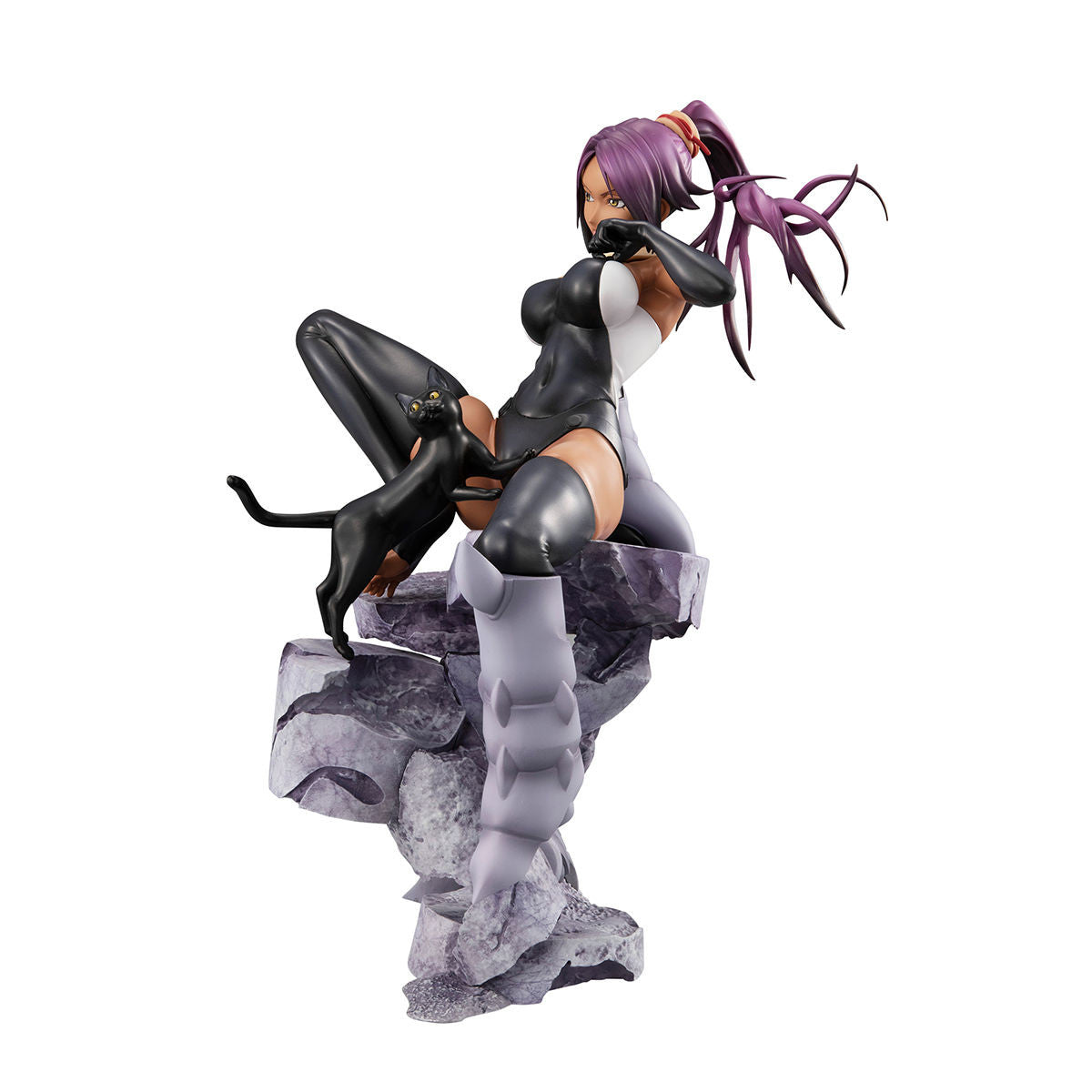 Bleach - Shihouin Yoruichi - G.E.M. - 2023 Re-release (MegaHouse) [Shop Exclusive], Franchise: Bleach, Brand: MegaHouse, Release Date: 31. Aug 2023, Dimensions: H=200mm (7.8in), Store Name: Nippon Figures