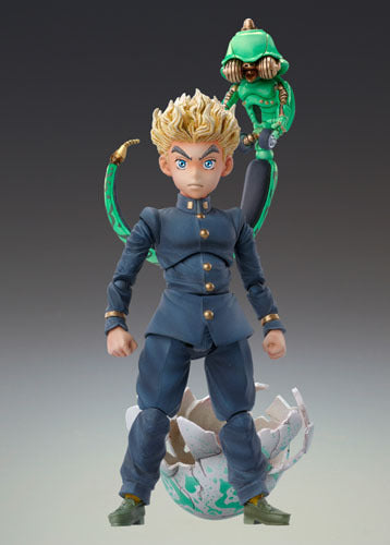 Diamond Is Unbreakable - JoJo's Bizarre Adventure - Echoes ACT 1 - Hirose Koichi - Super Action Statue #23 - 2024 Re-release (Medicos Entertainment), Franchise: JoJo's Bizarre Adventure: Diamond Is Unbreakable, Brand: Medicos Entertainment, Release Date: 29. Feb 2024, Type: Action, Dimensions: H=90mm (3.51in), Store Name: Nippon Figures