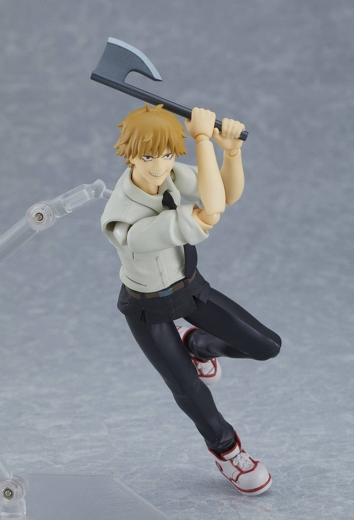 Chainsaw Man - Denji - Pochita - Figma #586 (Max Factory), Franchise: Chainsaw Man, Brand: Max Factory, Release Date: 24. Aug 2023, Type: Figma, Dimensions: H=150mm (5.85in), Store Name: Nippon Figures