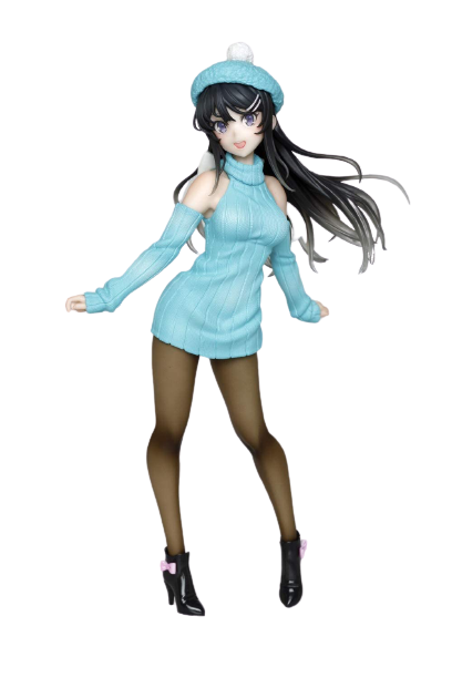 Rascal Does Not Dream Of Bunny Girl Senpai - Sakurajima Mai - Coreful Figure - Knit Dress ver. (Taito), Franchise: Rascal Does Not Dream Of Bunny Girl Senpai, Brand: Taito, Release Date: 19. Feb 2021, Type: Prize, Store Name: Nippon Figures