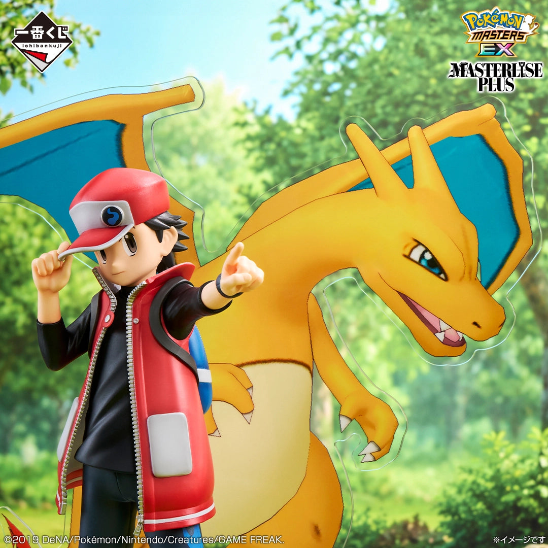 Pokémon Masters EX - Sygna Suit Red & Charizard - Ichiban Kuji Masterlise PLUS - 7th Anniversary - A Prize (Bandai Spirits)