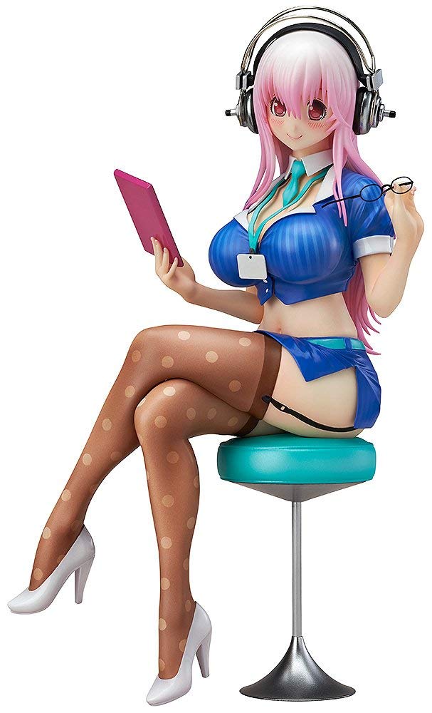 Nitro Super Sonic - Sonico - 1/7 - Office Lady Ver. (Wing), PVC material, Scale 1/7, Released on 25th Nov 2015, Nippon Figures