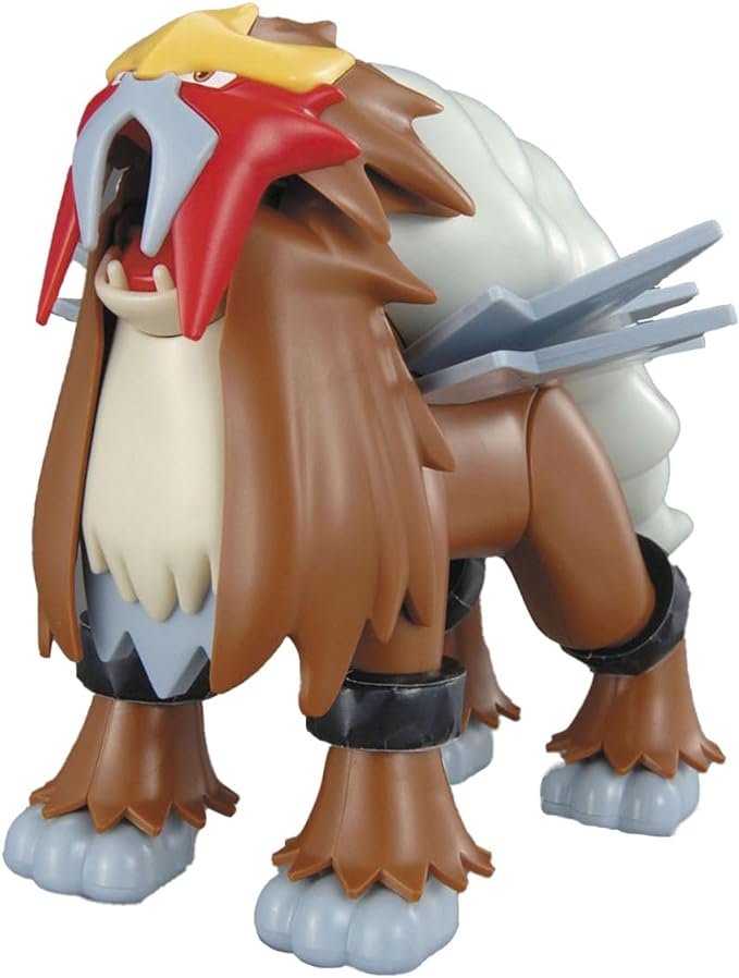 Entei Height Pokémon - Entei - Bandai Model Kit | Nippon Figures