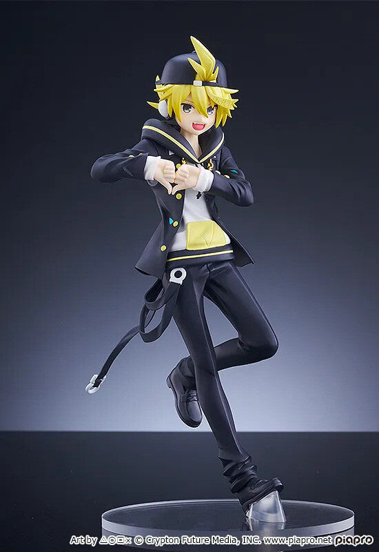 Vocaloid - Kagamine Len - Pop Up Parade - Bring It On Ver., L (Good Smile Company), Franchise: Vocaloid, Brand: Good Smile Company, Release Date: 31. Aug 2024, Dimensions: H=220mm (8.58in), Store Name: Nippon Figures