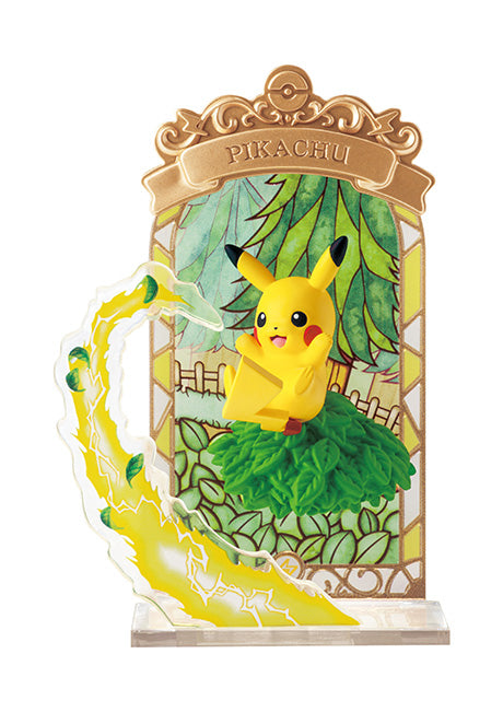 Pokemon - STAINED GLASS Collection - Re-ment - Blind Box, Franchise: Pokemon, Brand: Re-ment, Release Date: 27th February 2021, Type: Blind Boxes, Box Dimensions: 11.5 (H) x 7 (W) x 6 (D) cm, Material: PVC, ABS, Number of types: 6 types, Store Name: Nippon Figures