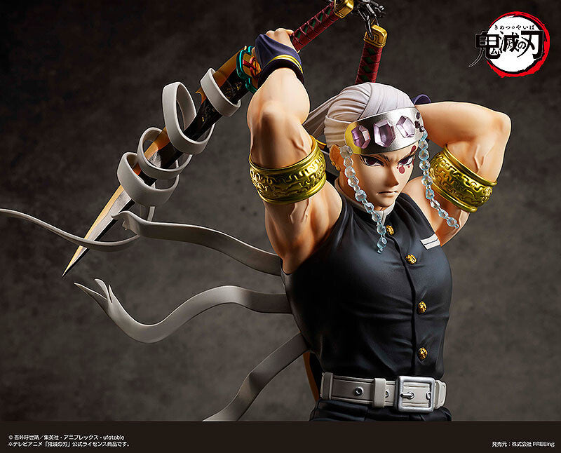 Demon Slayer - Uzui Tengen - B-style - 1/4 (FREEing), Franchise: Demon Slayer, Brand: FREEing, Release Date: 29. Feb 2024, Dimensions: H=560mm (21.84in, 1:1=2.24m), Scale: 1/4, Store Name: Nippon Figures