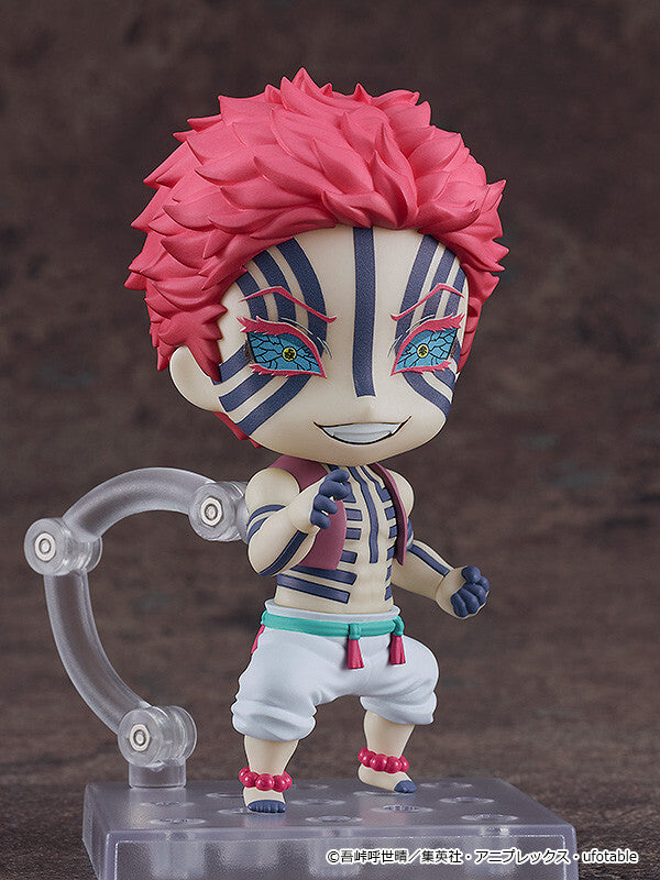 Demon Slayer - Akaza - Nendoroid #2112 (Good Smile Company), Franchise: Demon Slayer, Release Date: 18. Oct 2023, Dimensions: H=100mm (3.9in), Nippon Figures