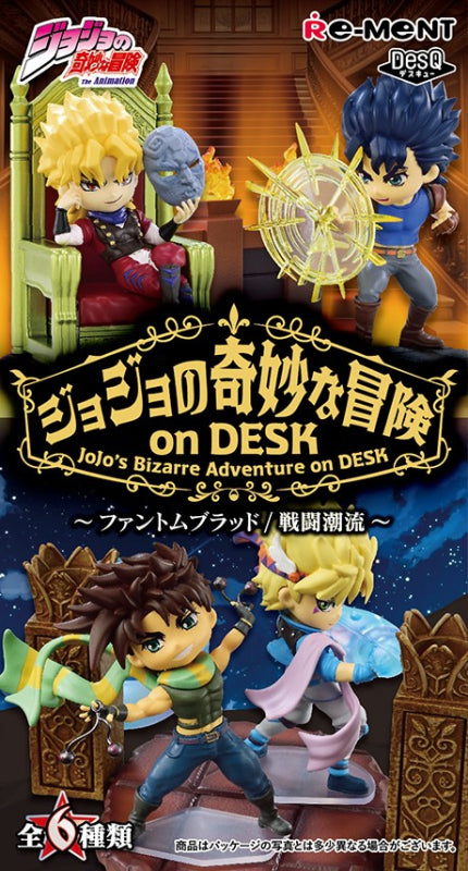 JoJo's Bizarre Adventure - on DESK Phantom Blood & Battle Tendency - Re-ment - Blind Box