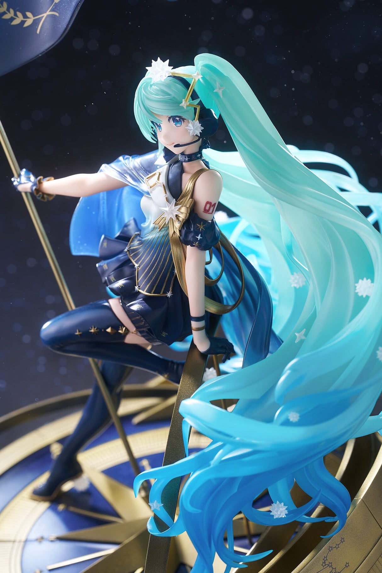 Vocaloid - Hatsune Miku - 1/7 - Birthday 2022 ~Polaris ver.~ (Spiritale, Wing), Franchise: Vocaloid, Brand: Spiritale, Wing, Release Date: 31. May 2024, Type: General, Dimensions: W=240mm (9.36in) L=260mm (10.14in) H=300mm (11.7in, 1:1=2.1m), Scale: 1/7, Store Name: Nippon Figures