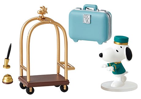 Snoopy - Hotel Life - Re-ment - Blind Box, Release Date: 20th December 2021, Number of types: 8 types, Nippon Figures