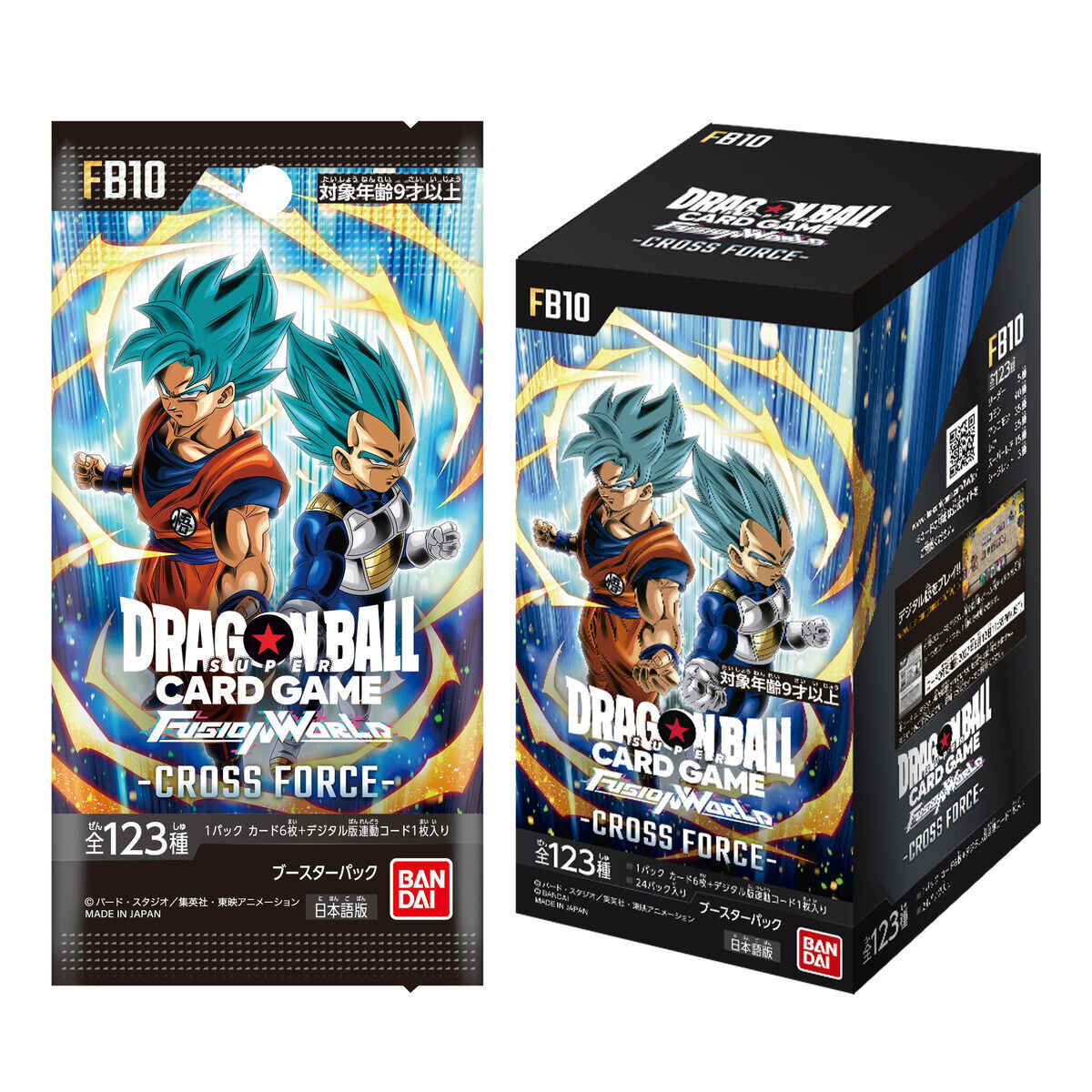 Dragon Ball Super Card Game Fusion World - Cross Force - FB10 - Booster Box