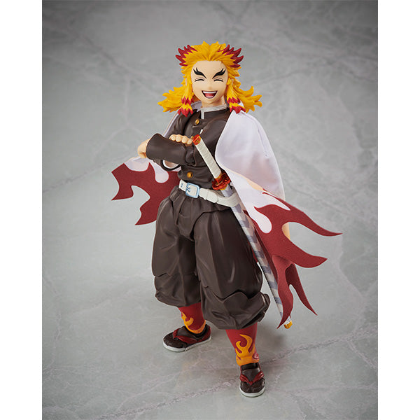 Demon Slayer - Rengoku Kyojuro - BUZZmod. - 1/12 - Ver.2 (Aniplex), Franchise: Demon Slayer, Brand: Aniplex, Release Date: 29. Feb 2024, Type: Action, Dimensions: 2 H=150mm (5.85in, 1:1=1.8m), Scale: 1/1, Store Name: Nippon Figures