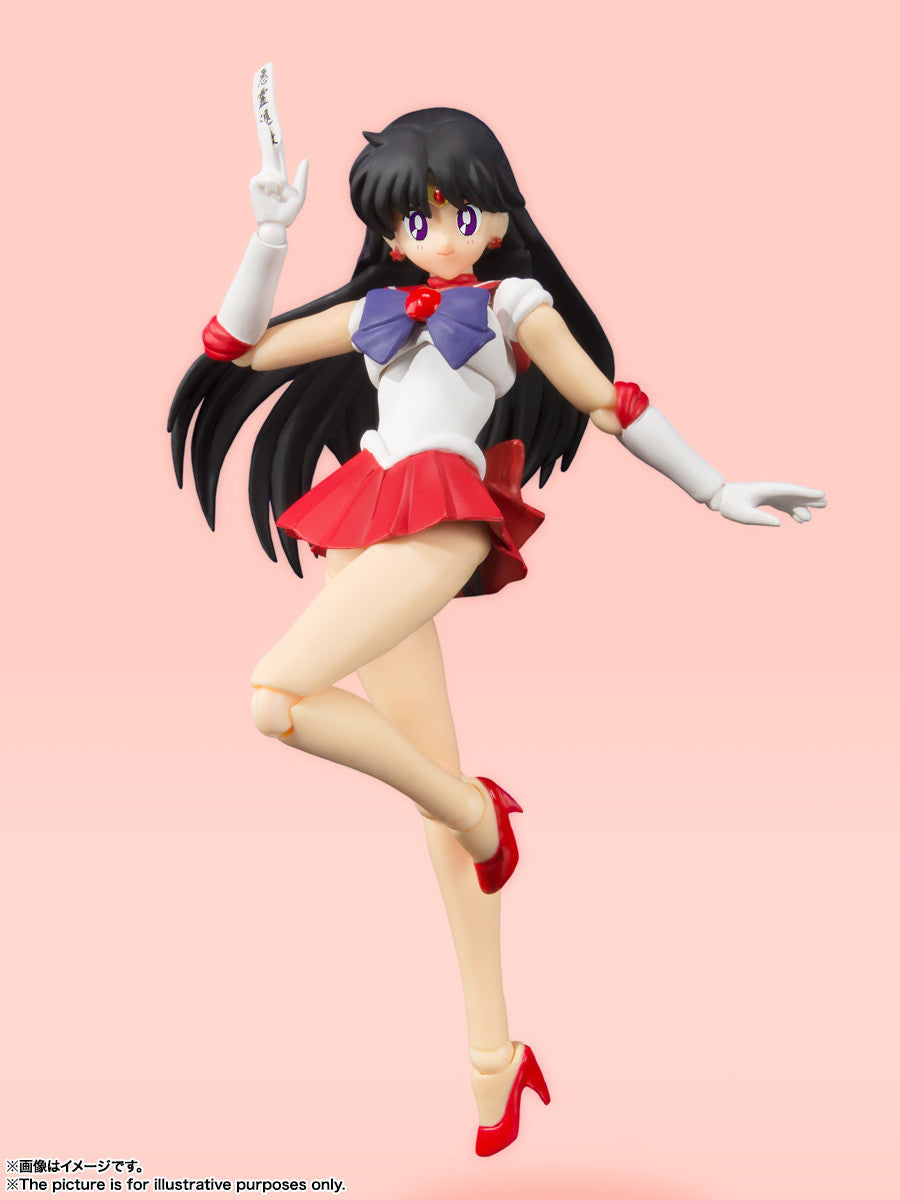 Bishoujo Senshi Sailor Moon - Sailor Mars - S.H.Figuarts - Animation Color Edition - 2023 Re-release (Bandai Spirits), Franchise: Bishoujo Senshi Sailor Moon, Brand: Bandai Spirits, Release Date: 30. Nov 2023, Type: Action, Dimensions: H=140mm (5.46in), Store Name: Nippon Figures