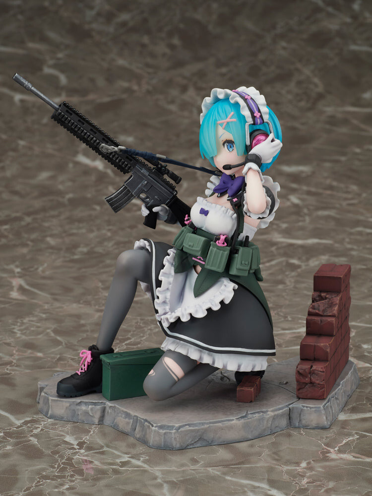 Re:Zero kara Hajimeru Isekai Seikatsu - Rem - F:Nex - 1/7 - Military (FuRyu), Franchise: Re:Zero kara Hajimeru Isekai Seikatsu, Brand: FuRyu, Release Date: 08. Mar 2024, Type: General, Dimensions: H=160mm (6.24in, 1:1=1.12m), Scale: 1/7, Nippon Figures