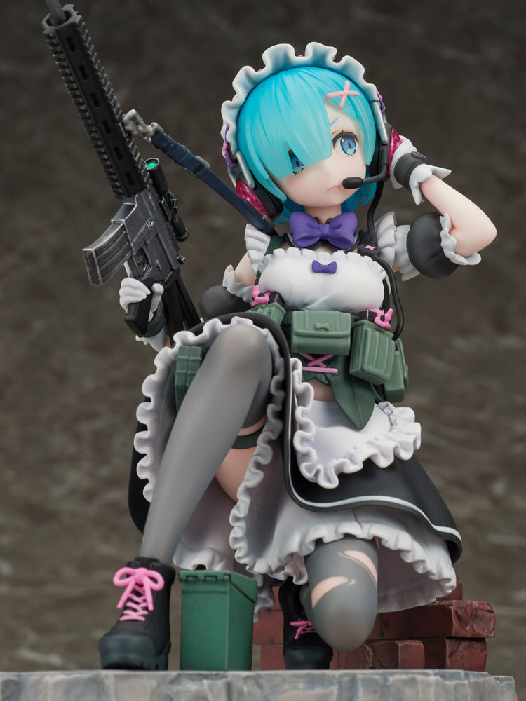 Re:Zero kara Hajimeru Isekai Seikatsu - Rem - F:Nex - 1/7 - Military (FuRyu), Franchise: Re:Zero kara Hajimeru Isekai Seikatsu, Brand: FuRyu, Release Date: 08. Mar 2024, Type: General, Dimensions: H=160mm (6.24in, 1:1=1.12m), Scale: 1/7, Nippon Figures