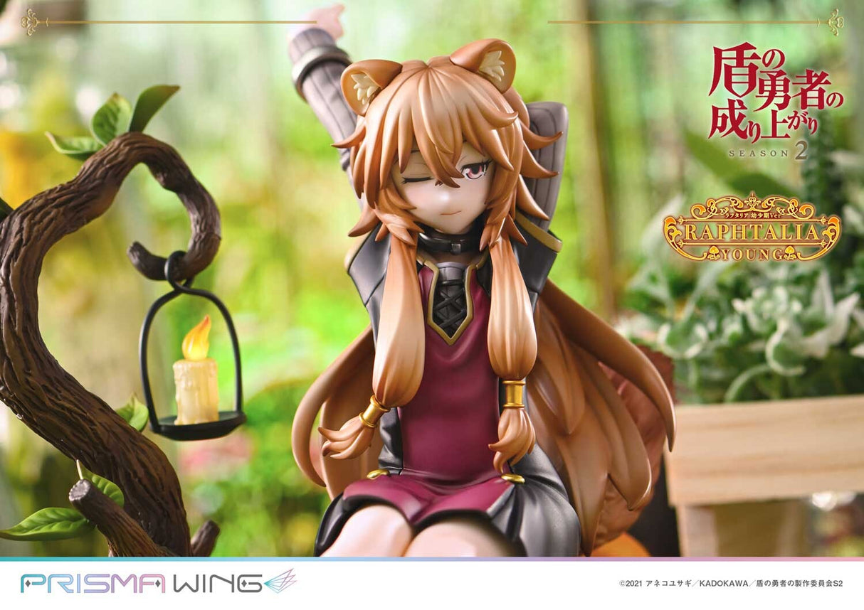 The Rising Of The Shield Hero Season 2 - Raphtalia - Prisma Wing PWTTYS-02P - 1/7 - Young Ver. (Prime 1 Studio), Franchise: The Rising Of The Shield Hero Season 2, Brand: Prime 1 Studio, Release Date: 31. Jan 2025, Dimensions: W=180mm (7.02in)  L=170mm (6.63in)  H=150mm (5.85in, 1:1=1.05m), Scale: 1/7, Store Name: Nippon Figures