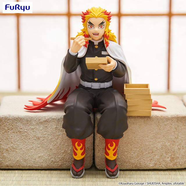 Demon Slayer - Rengoku Kyojuro - Noodle Stopper Figure (FuRyu), Franchise: Demon Slayer, Brand: FuRyu, Release Date: 28. Feb 2023, Type: Prize, Dimensions: H=140mm (5.46in), Store Name: Nippon Figures